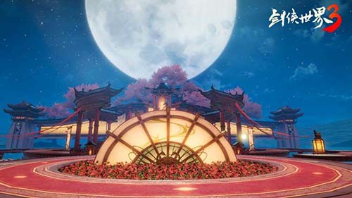 劍俠世界3婚禮場所截圖