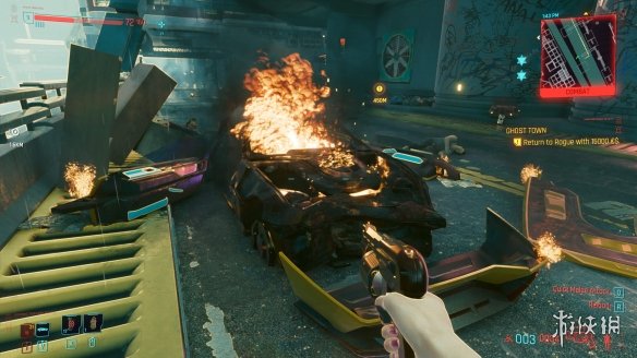 《賽博朋克2077》畫面MOD：大幅提升爆炸和火焰效果