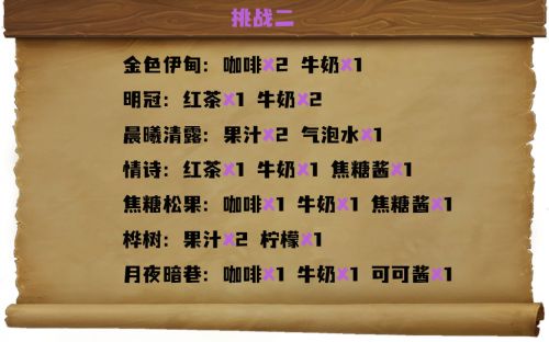 《原神》調(diào)酒配方大全 酒保挑戰(zhàn)活動(dòng)配方/定制調(diào)酒配方分享