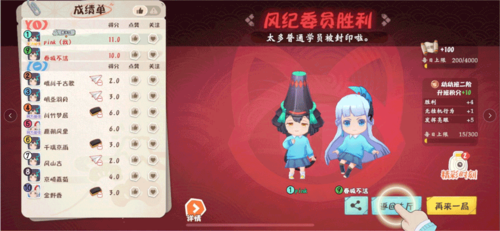 《妖怪小班》風(fēng)紀(jì)委員勝利圖