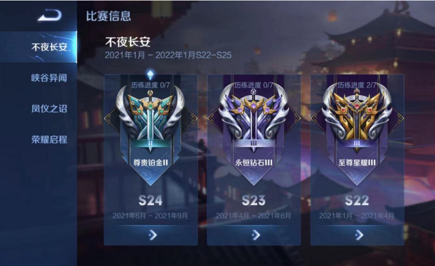 S27賽季即將開啟！你將會(huì)繼承什么段位呢