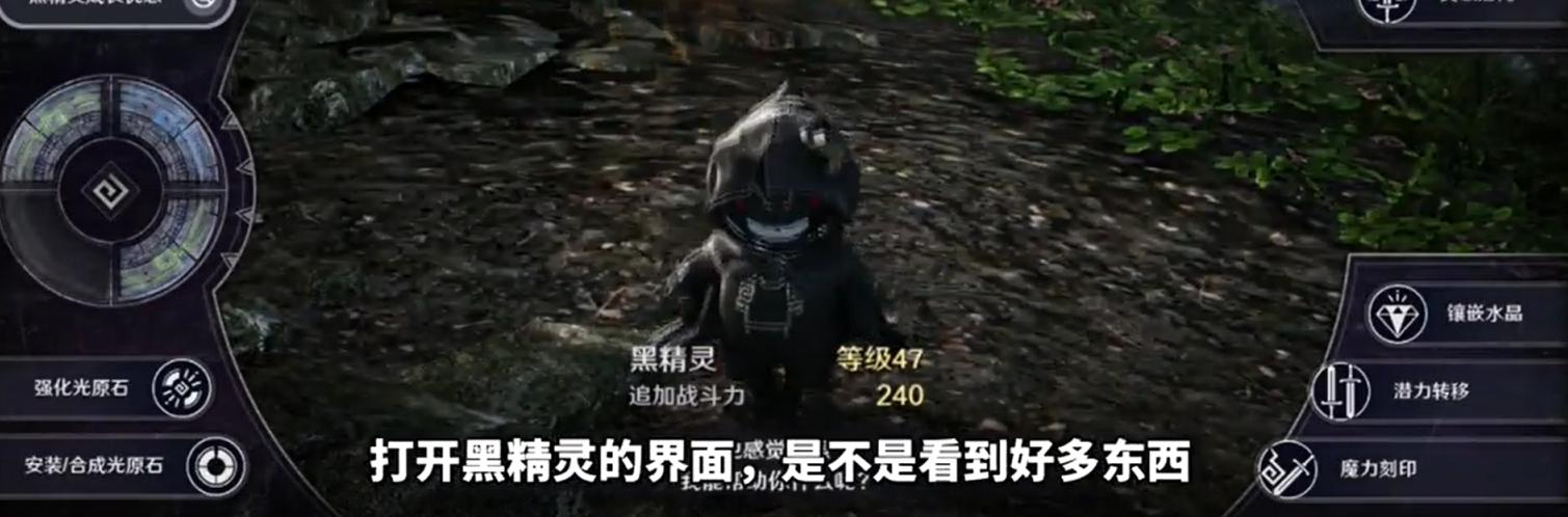 黑色沙漠手游黑精靈用途介紹