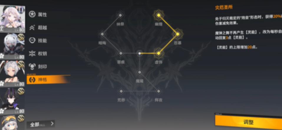 深空之眼神格解鎖方法