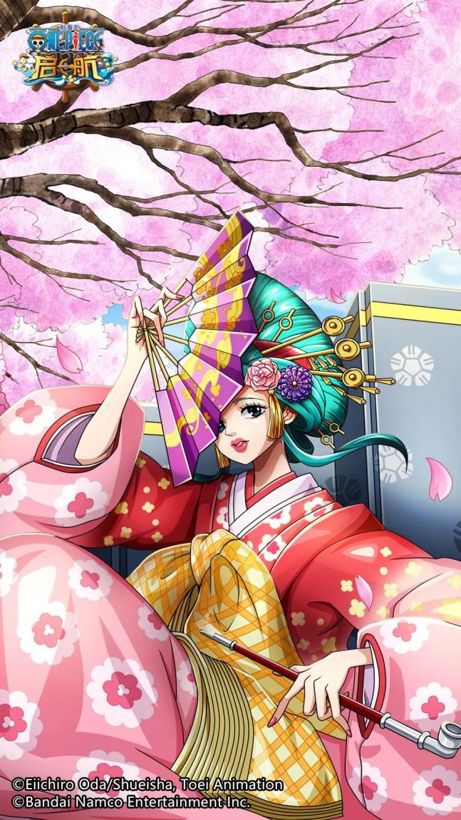 航海王啟航四月新版本！和之國花魁小紫魅惑上線！