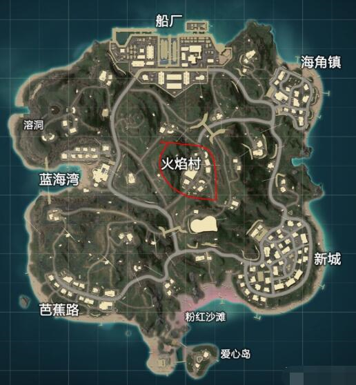 和平精英度假島圖1