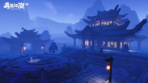 再見(jiàn)江湖廢棄廟宇場(chǎng)景