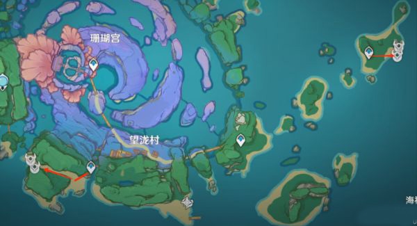 原神刷刀鐔路線分享圖