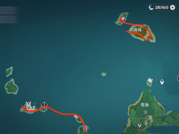 原神刷刀鐔路線分享圖9