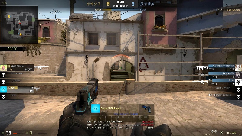 CSGO怎么綁定按F鍵清除血跡？