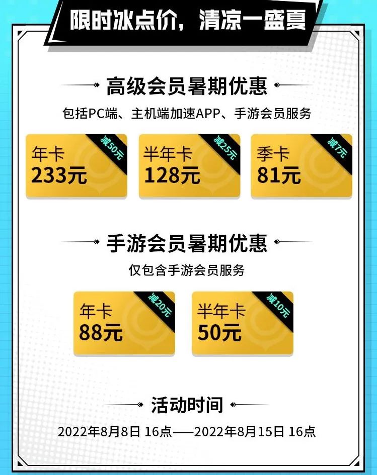 網(wǎng)易UU加速器放暑“價(jià)”，年卡低至?33元，僅限7天！