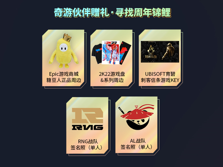 奇游加速器八周歲生日會邀請函 · 請查收！