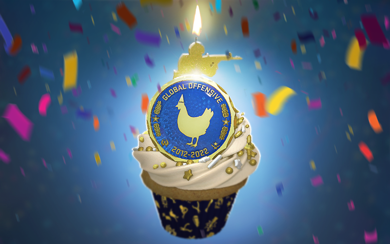《CS:GO》10周年活動現(xiàn)已開始 全新貼紙、地圖等內(nèi)容