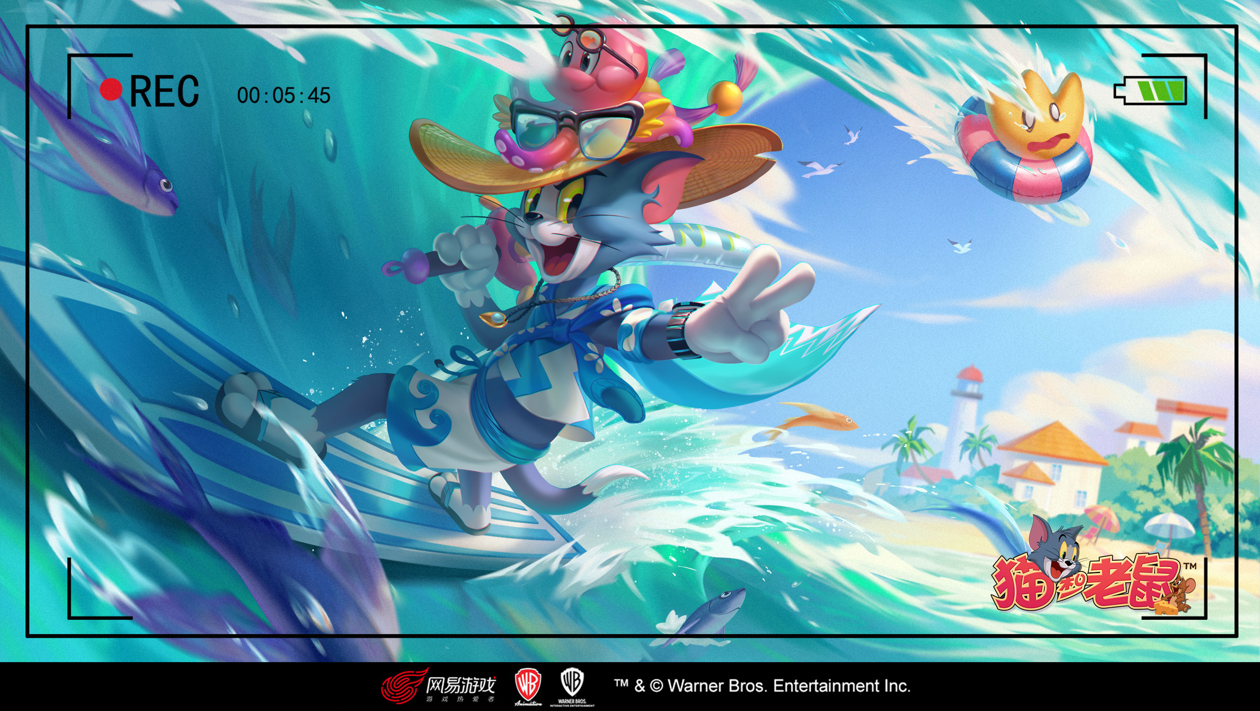 征服大海的勇者 《貓和老鼠》S皮劍客湯姆·乘風(fēng)破浪上架魔法魔鏡